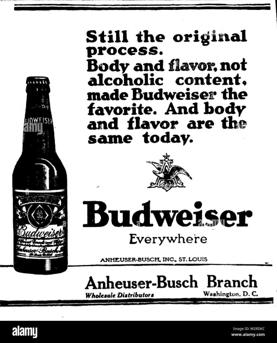 Budweiser Ad High Resolution Stock Photography and Images Alamy