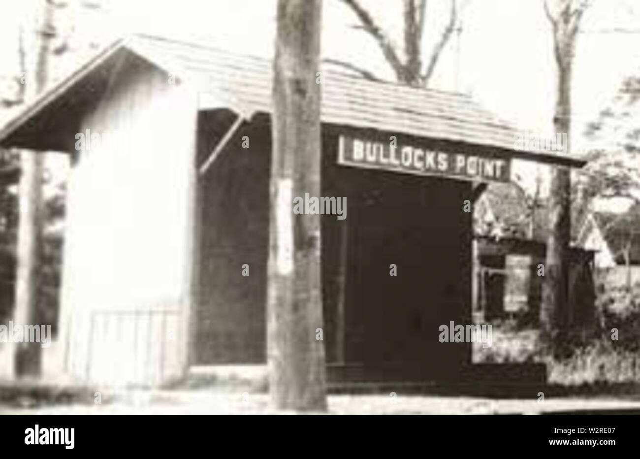 Bullocks Point Railroad Station Barrington RI Stock Photo - Alamy