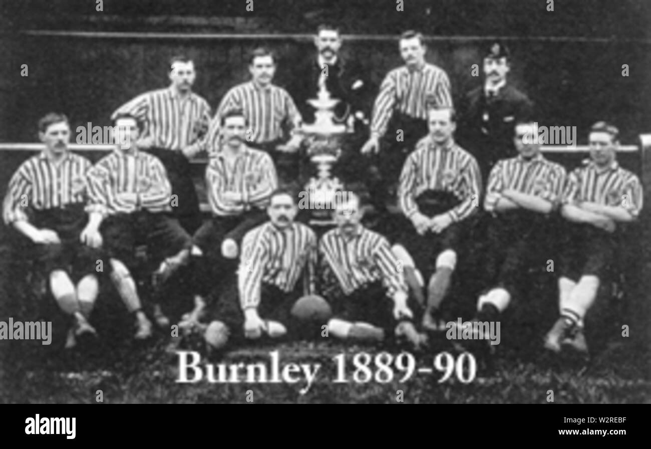 Burnley FC 1890 Stock Photo