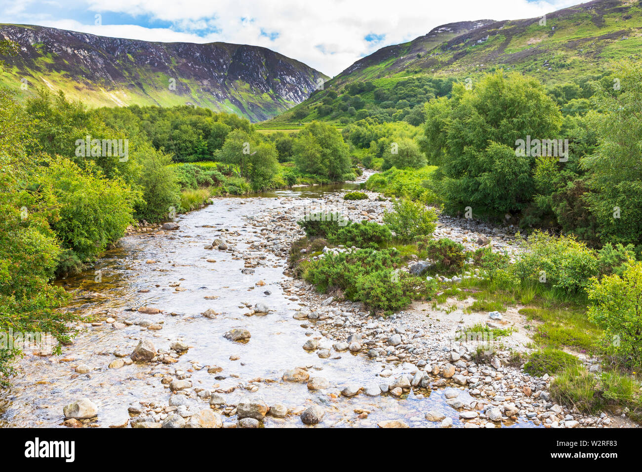 Arran Scotland Valley Glen Stock Photos Arran Scotland Valley