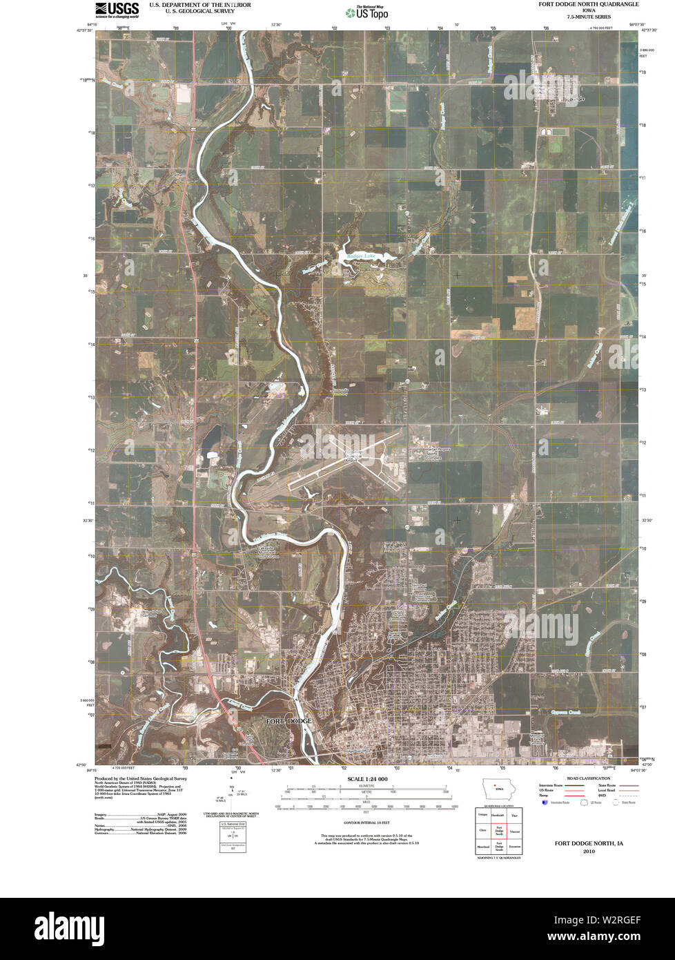 Fort dodge iowa map Cut Out Stock Images & Pictures Alamy