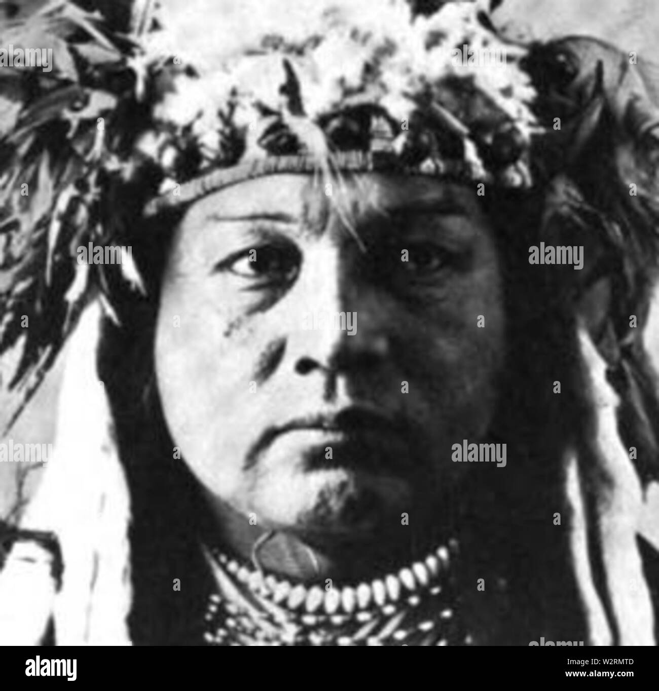 Cayuse American Indian Mongoloid Stock Photo - Alamy