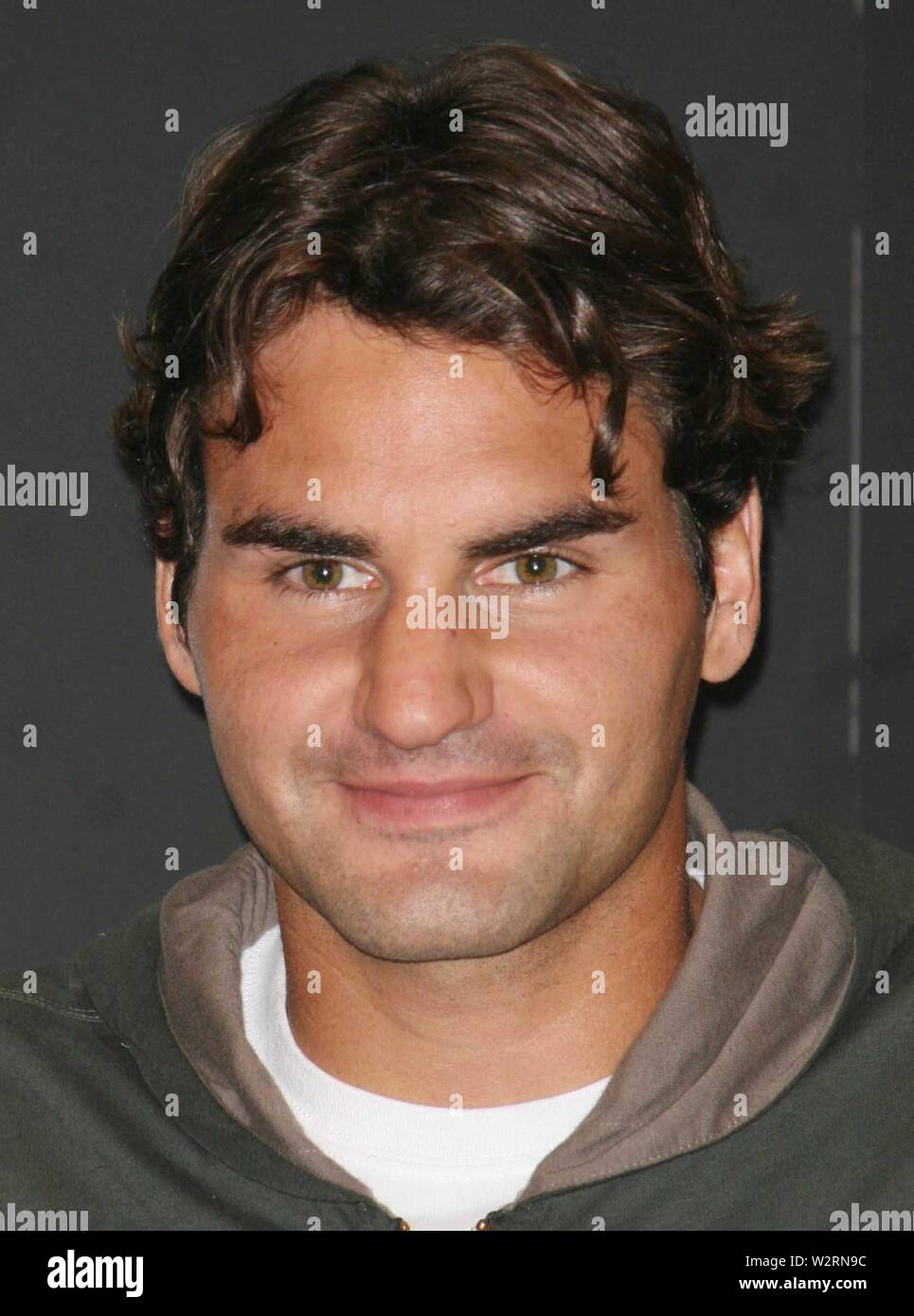 Roger Federer 2007 Photo By John Barrett/CelebrityArchaeology.com Photo via Newscom Stock Photo