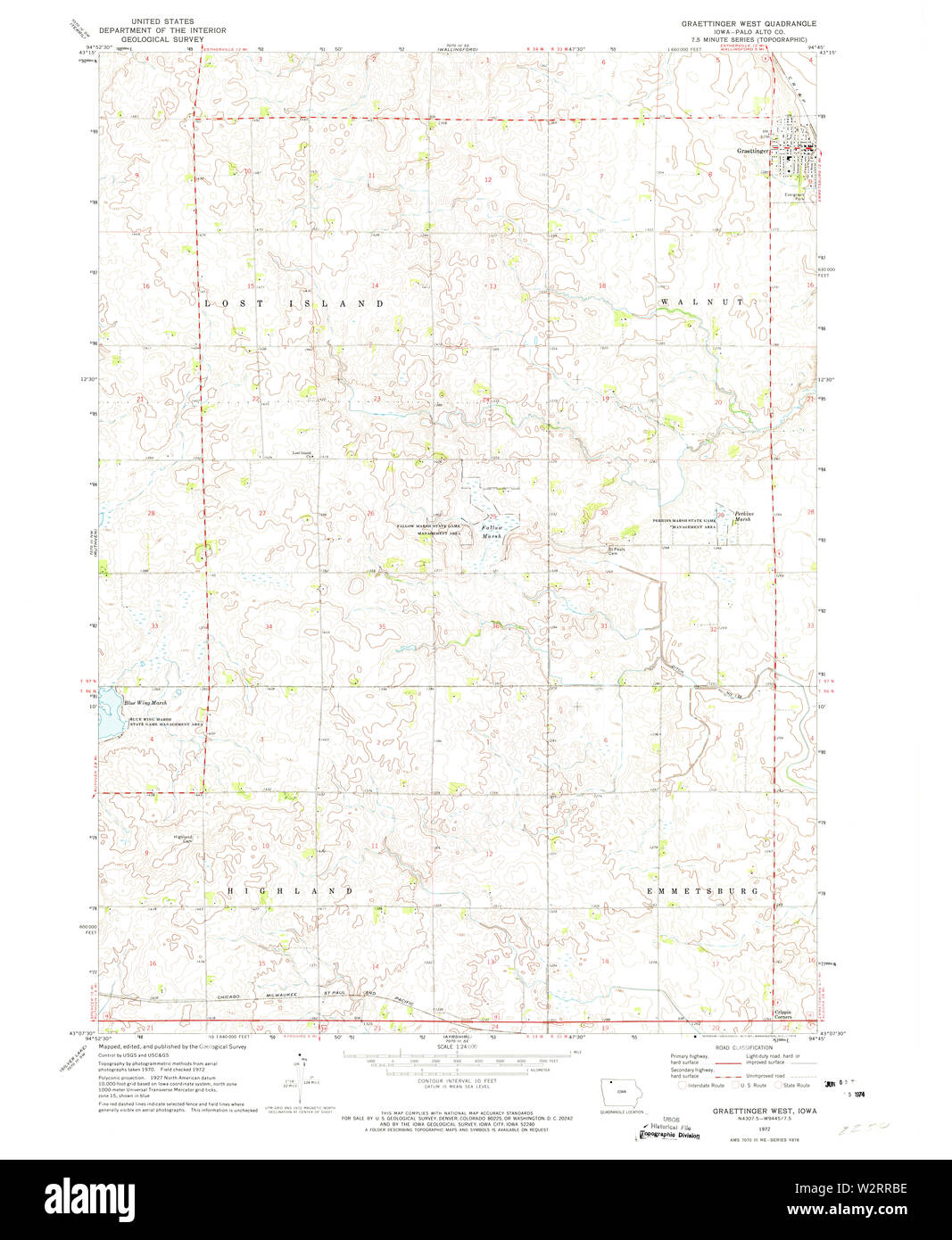 Graettinger west Cut Out Stock Images & Pictures Alamy