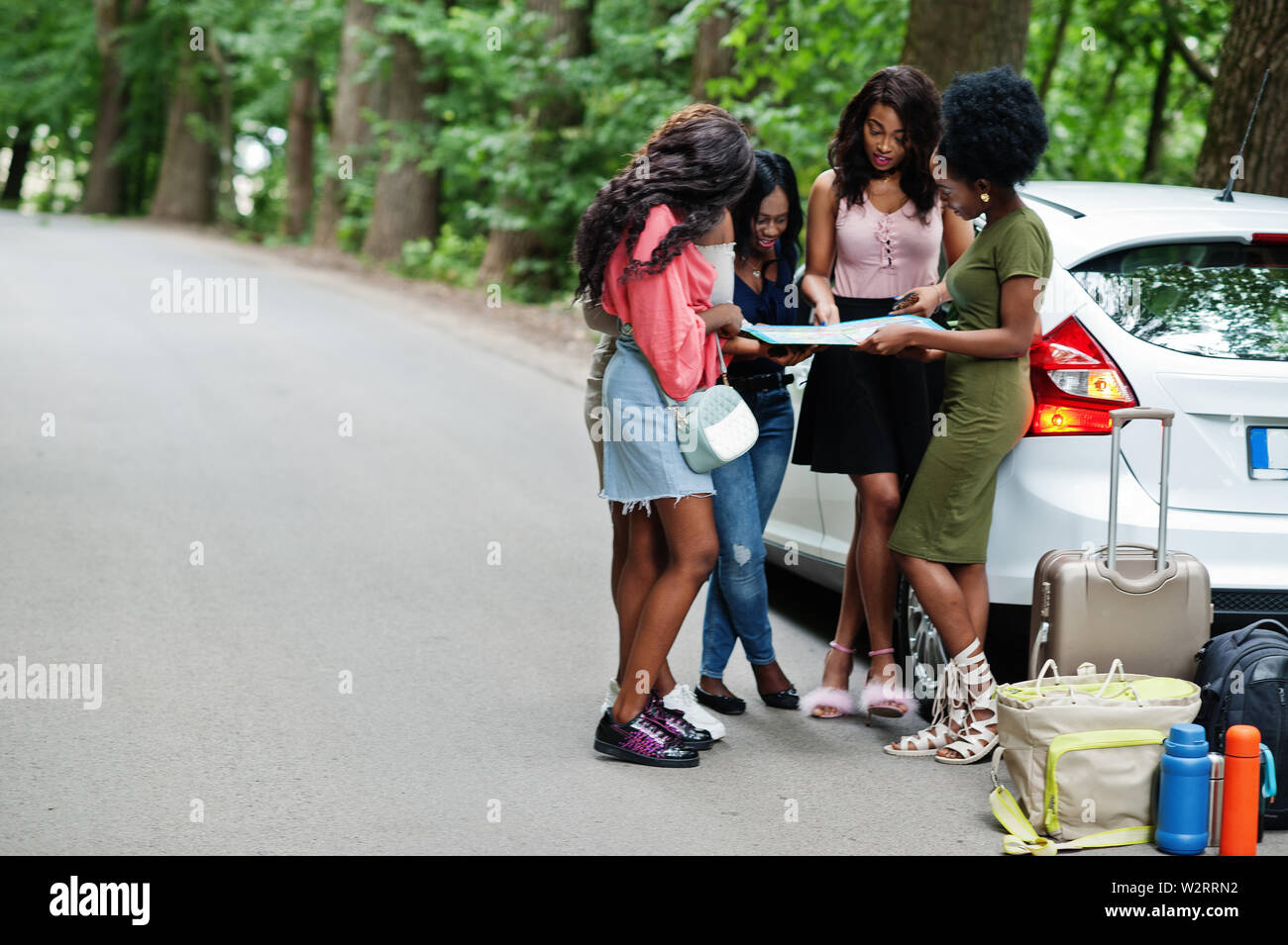 African american travelers hi-res stock photography and images - Alamy