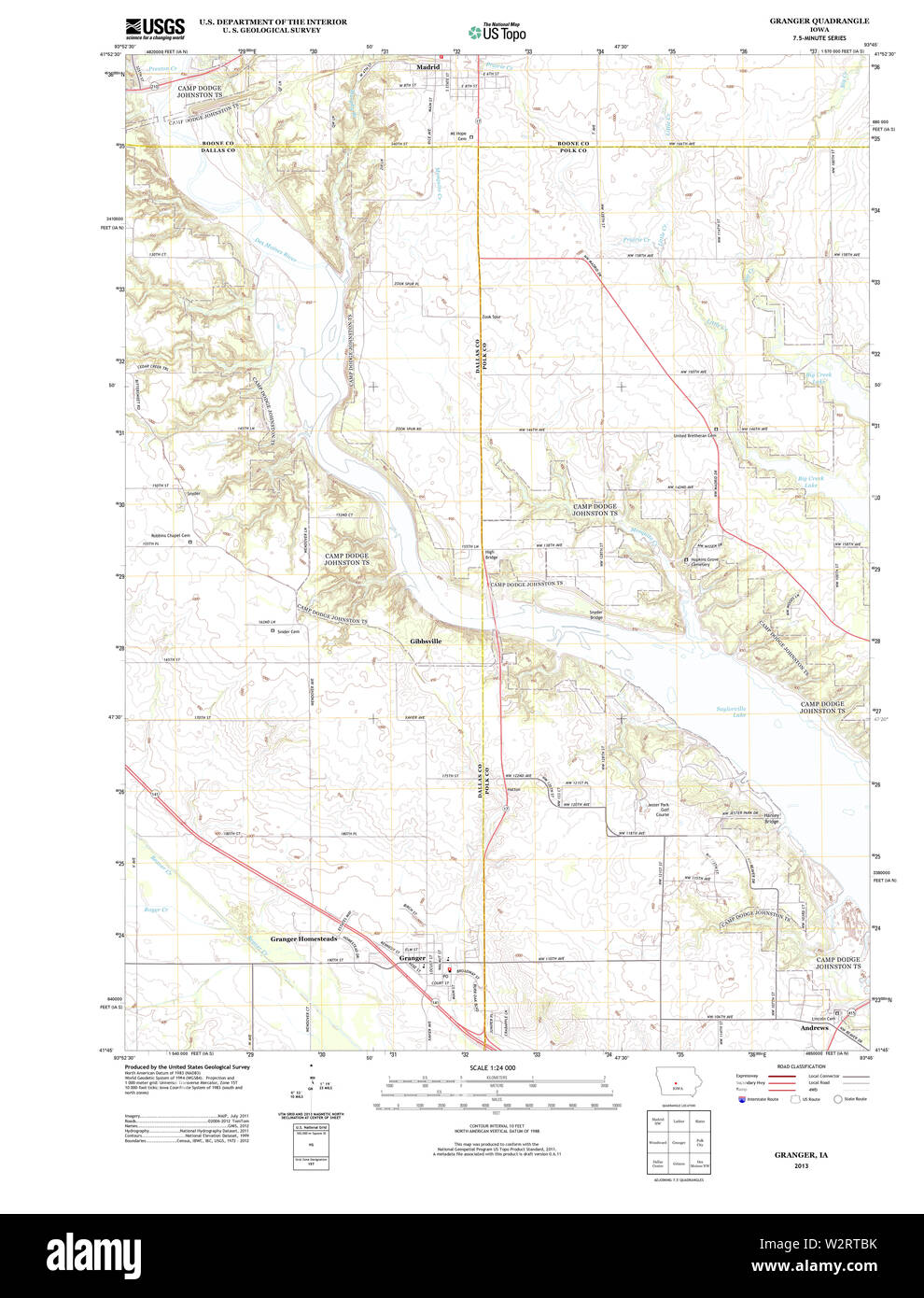 Map of granger Cut Out Stock Images & Pictures Alamy