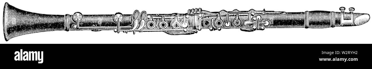 Clarinet Coloring Page | Easy Drawing Guides
