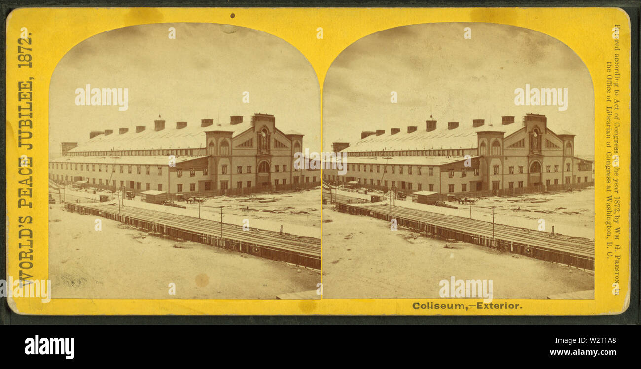 Prince George Coliseum Coliseum,--exterior, by William G Preston Stock Photo - Alamy