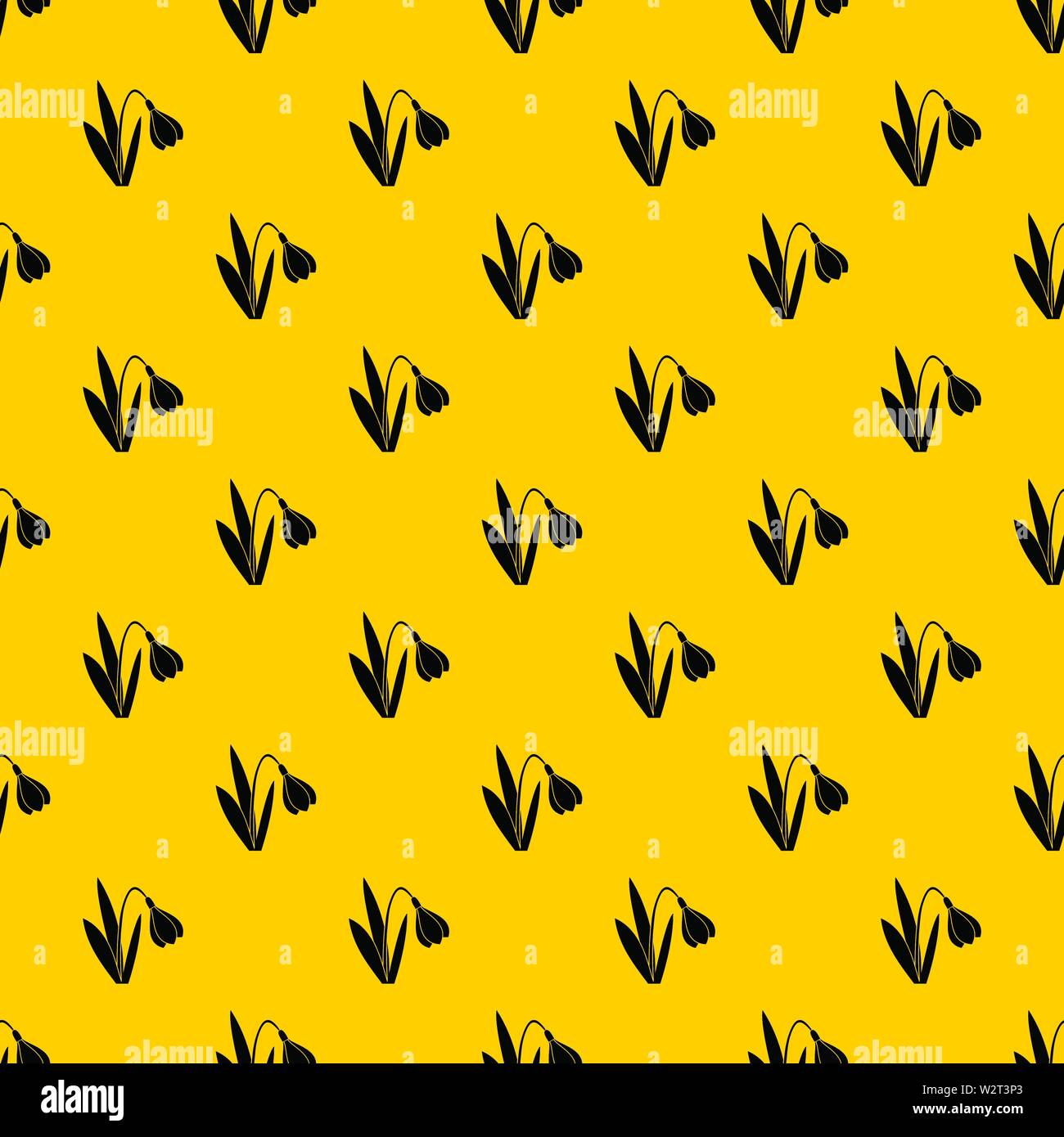 Bell flower pattern vector Stock Vector Image & Art - Alamy