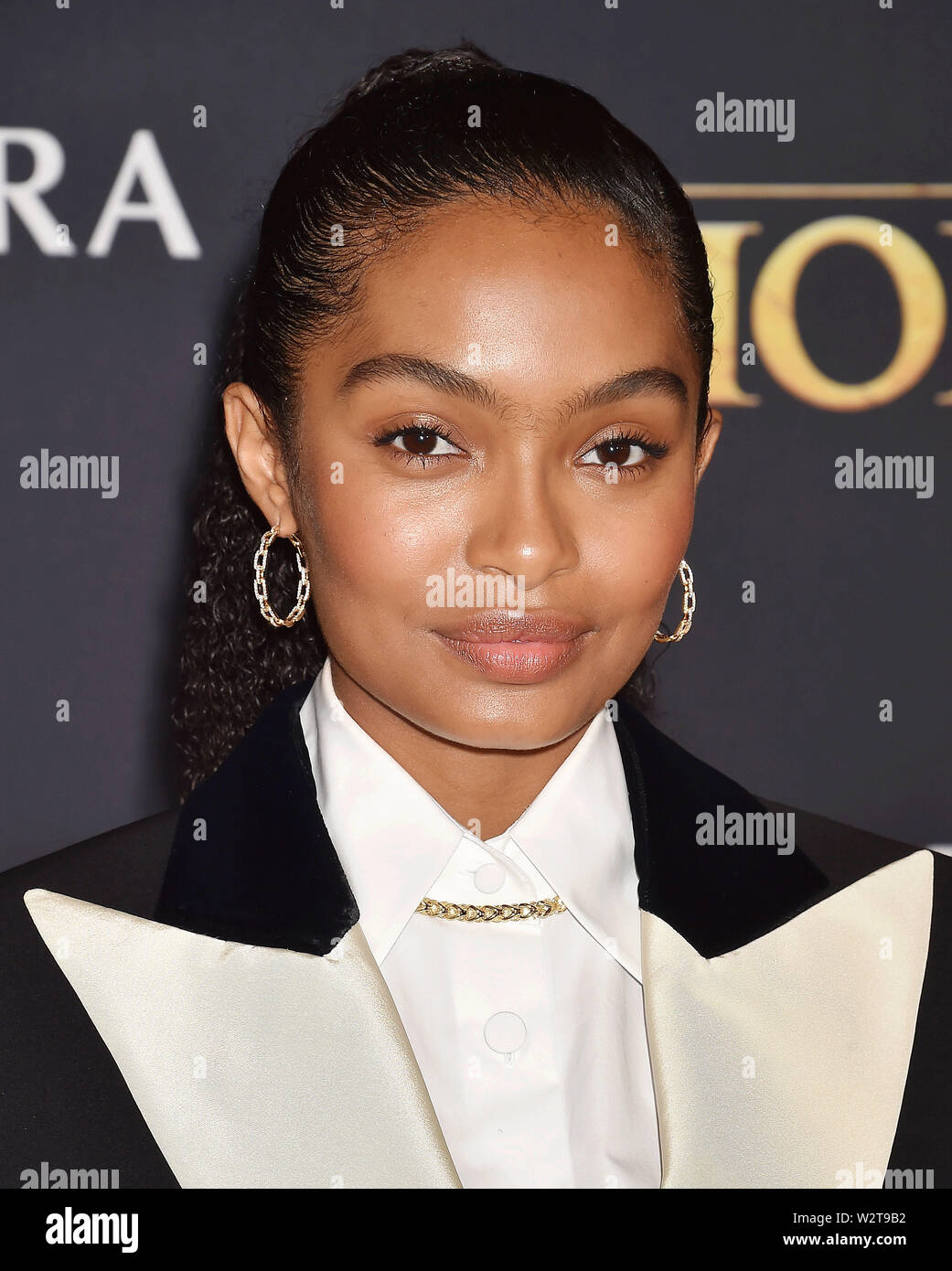 HOLLYWOOD, CA - JULY 09: Yara Shahidi attends the premiere of Disney's