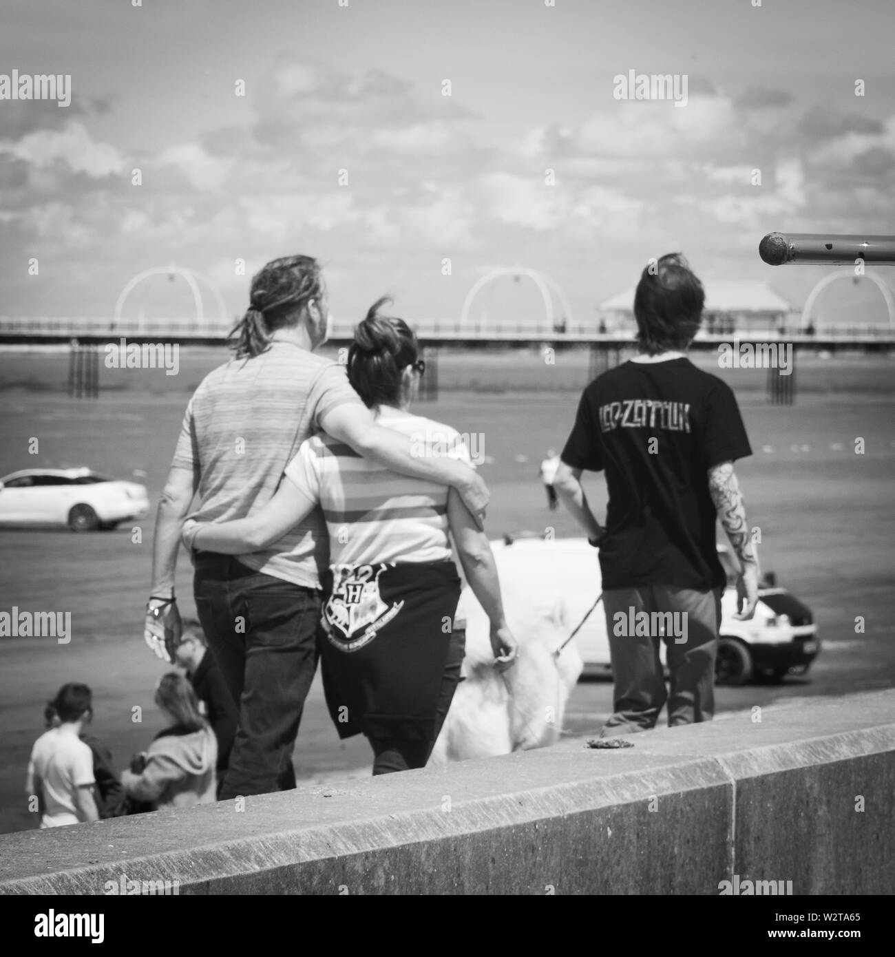 street photography from southport Merseyside uk Stock Photo