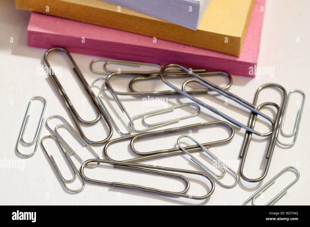 The paper clip is used to fasten paper sheets.It's a stationery tool ...