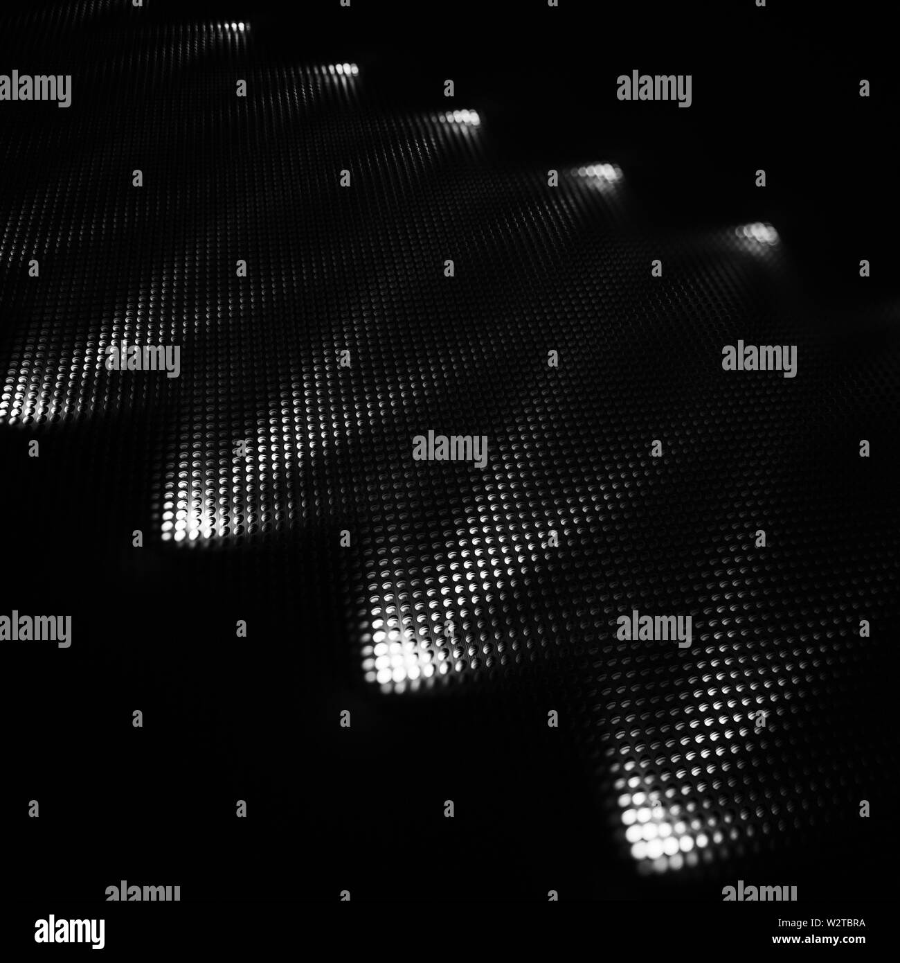 Indicator Light Ridges Texture Spot photometric lights. Metal textured surface Stock Photo - Alamy