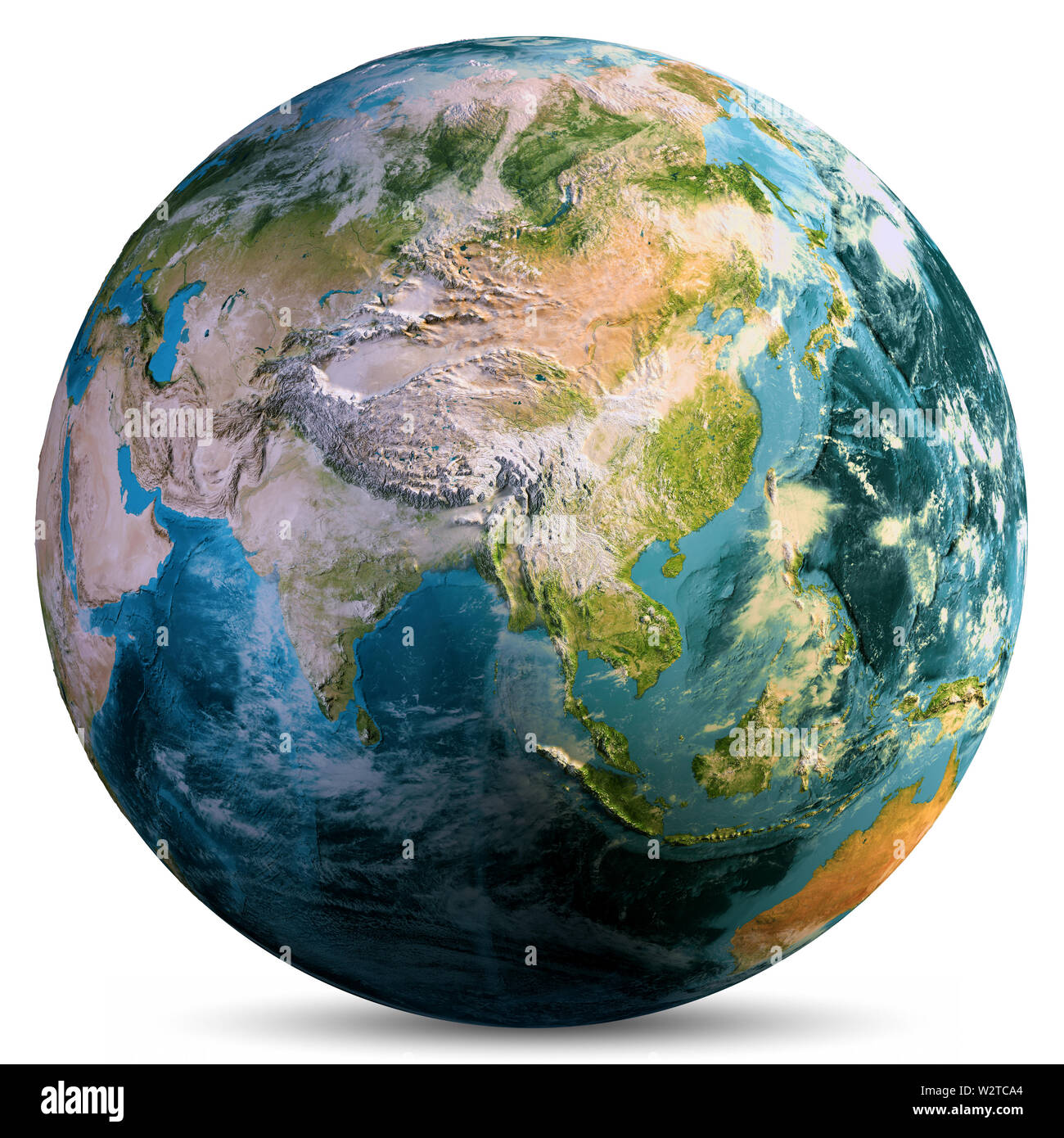 Planet Earth isolated Stock Photo