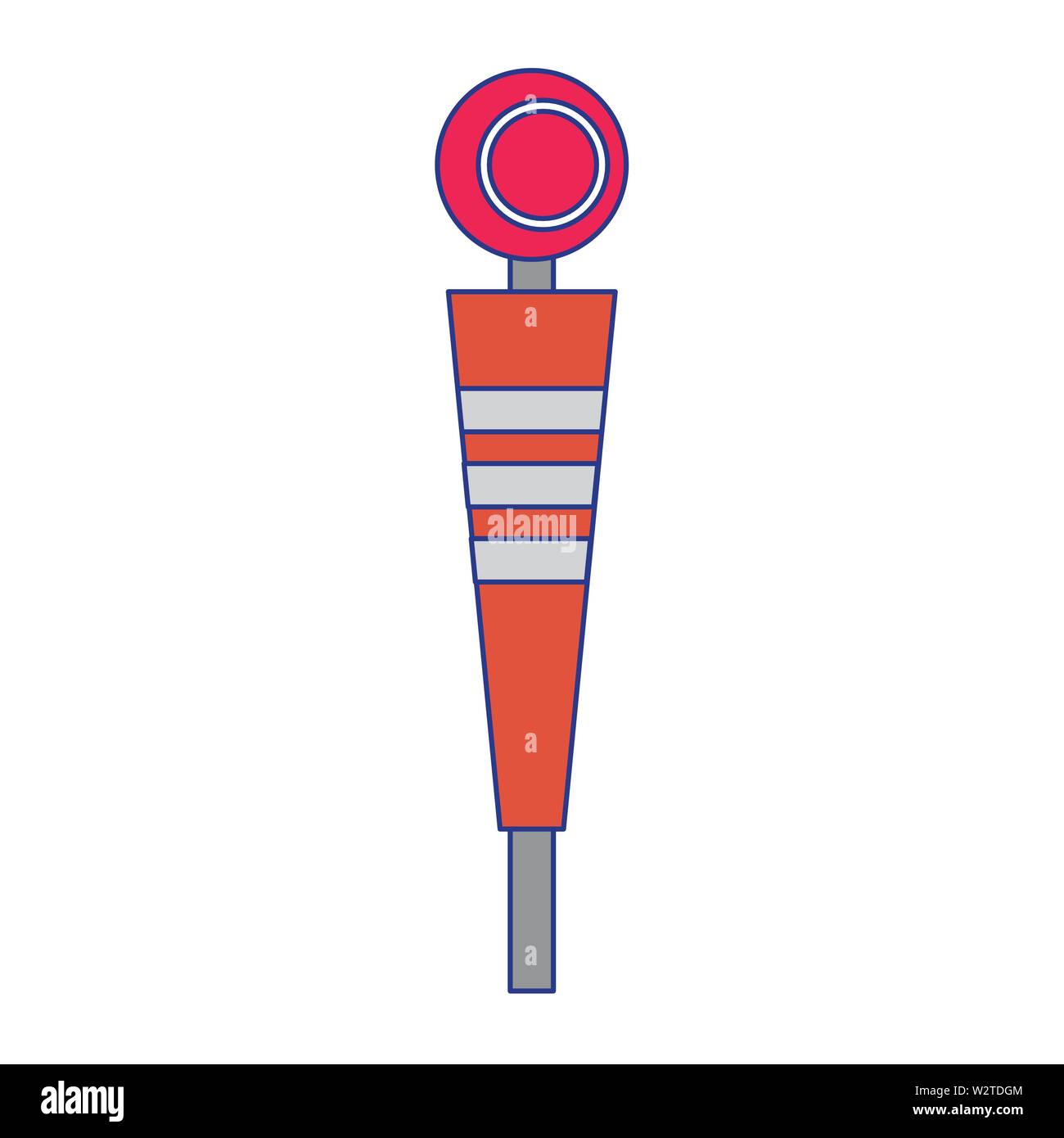 american-football-sport-game-cartoon-blue-lines-stock-vector-image