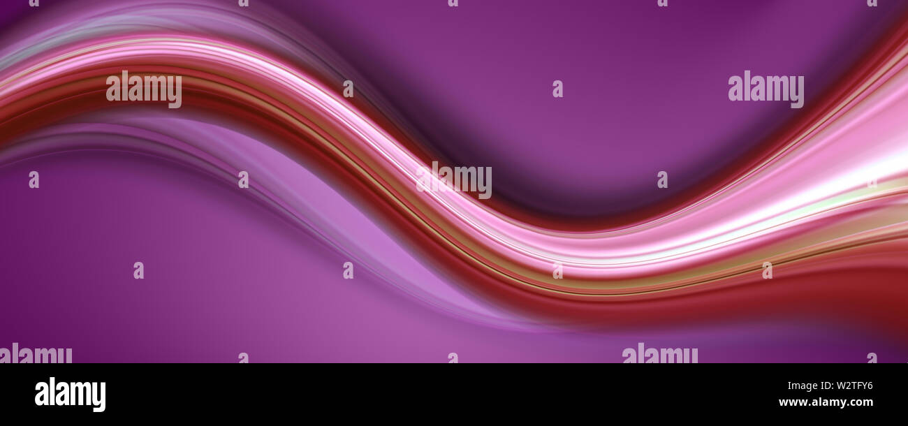 Abstract elegant wave panorama design with space for your text Stock ...