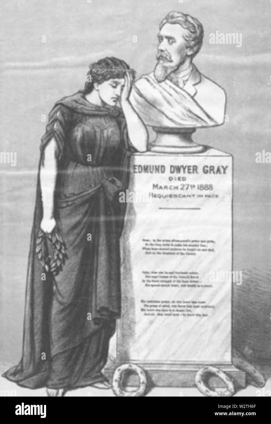 Edmund Dwyer Gray Hibernia Stock Photo Alamy