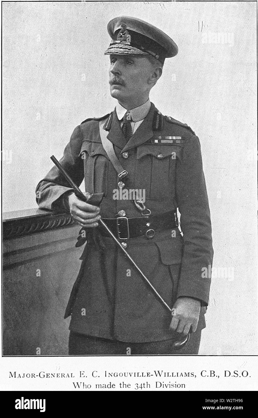 Major-General Edward Charles Ingouville-Williams (1861-1916) Stock Photo