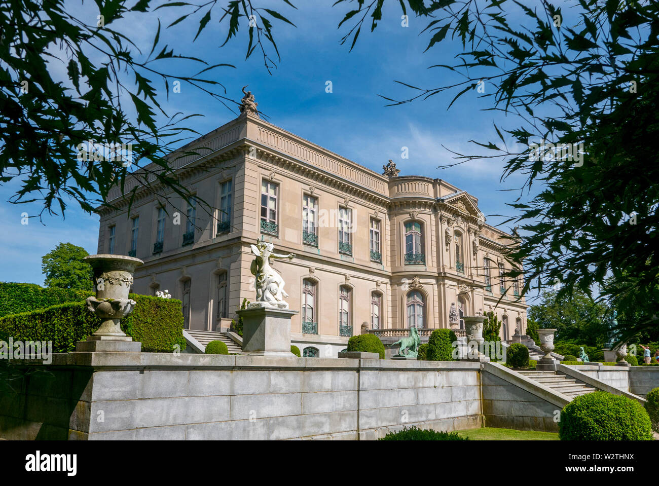 The Elms, Mansion, Newport, Rhode Island, USA Stock Photo Alamy