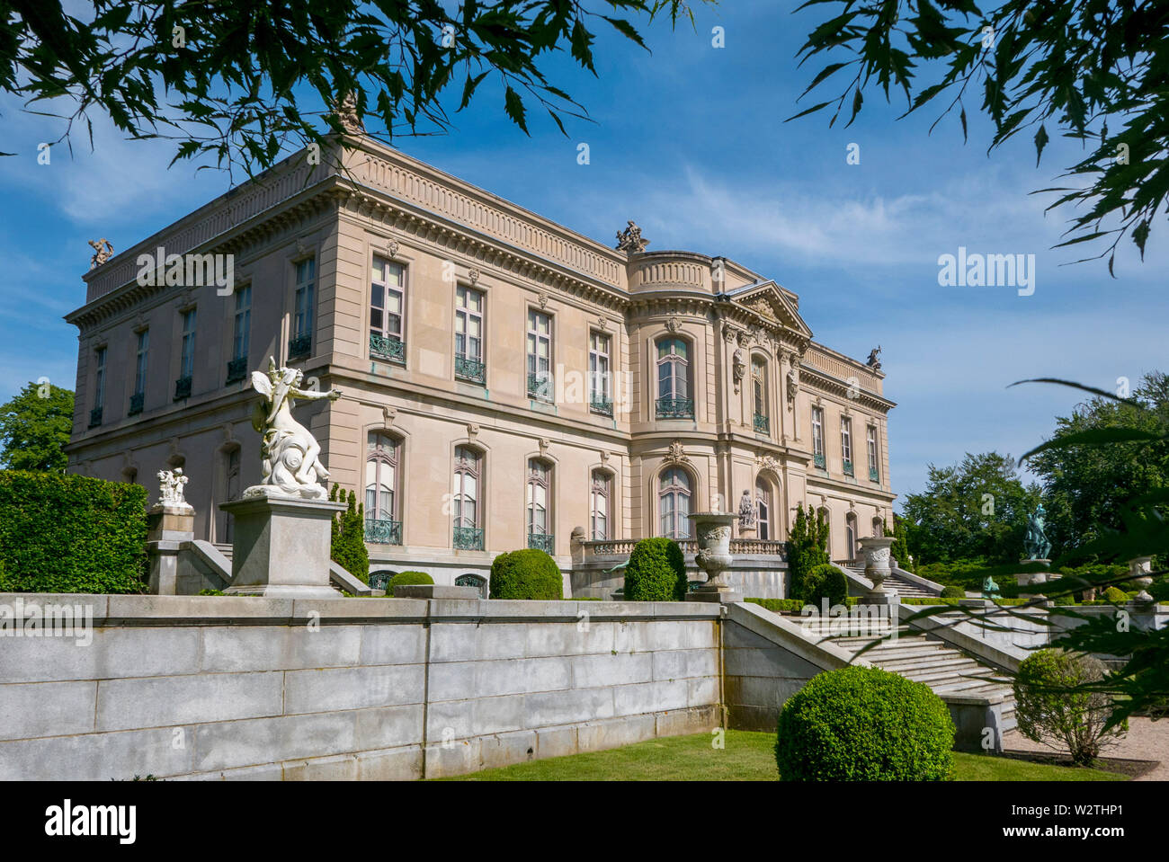 The Elms, Mansion, Newport, Rhode Island, USA Stock Photo Alamy