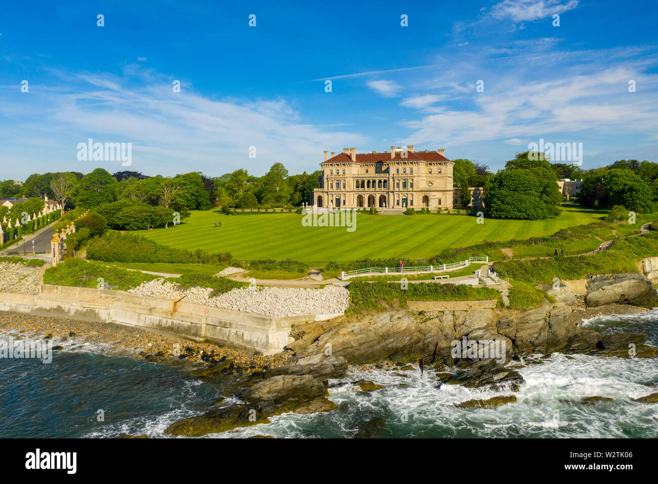 The Breakers, Mansion, Newport, Rhode Island, USA Stock Photo Alamy