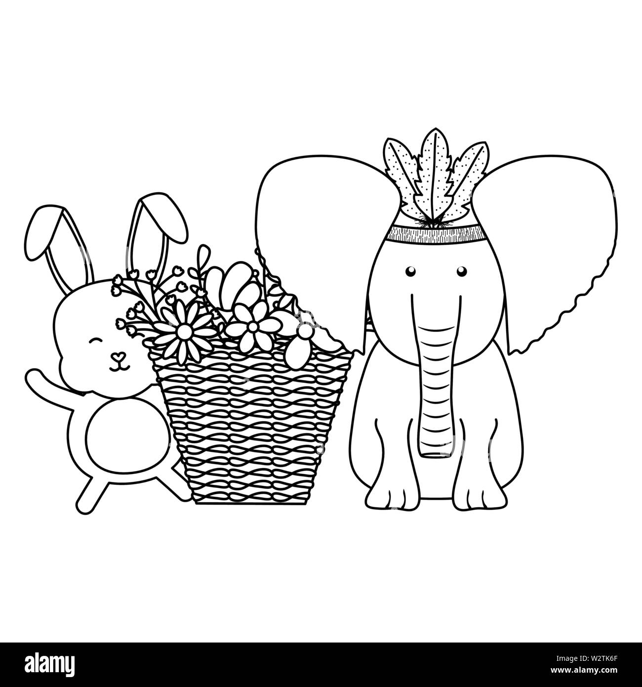 African ethnic art rabbit hi-res stock photography and images - Alamy