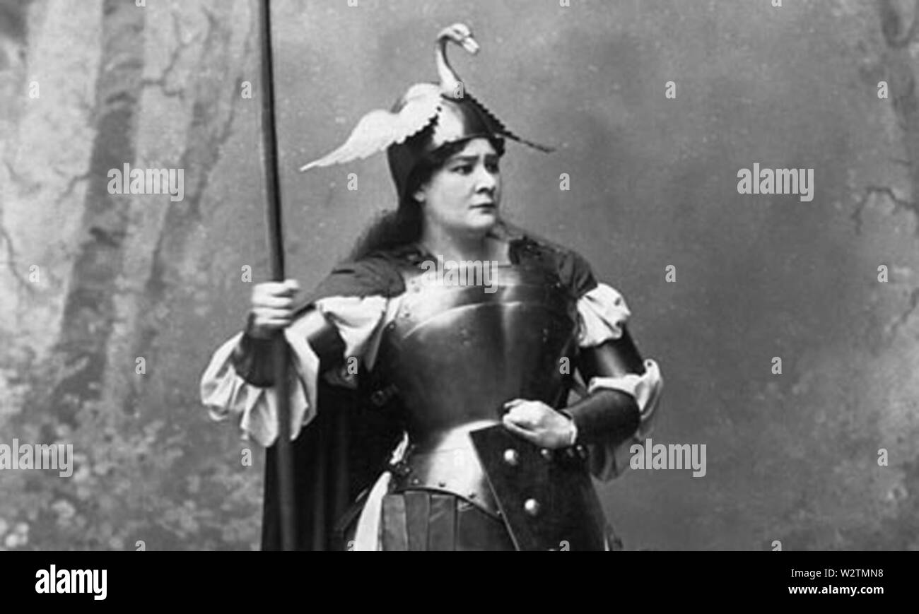 Ernestine SchumannHeink as Waltraute Stock Photo Alamy