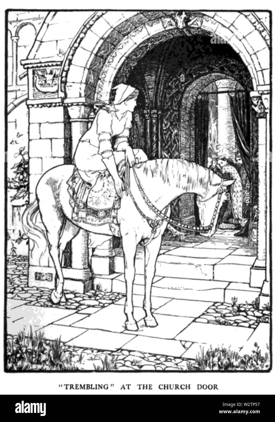 Fair, Brown, and Trembling Illustration 1 Stock Photo Alamy