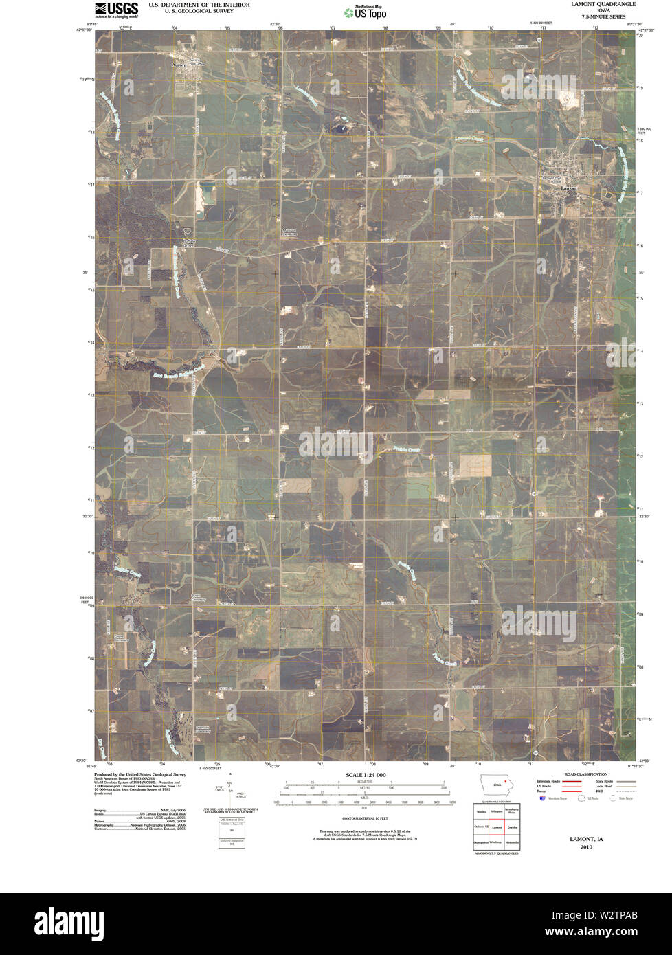 Lamont map Cut Out Stock Images & Pictures - Alamy