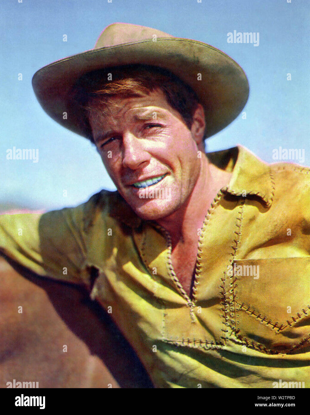 WAGON TRAIN NBC TV series 19571962 with Robert Horton Stock Photo Alamy