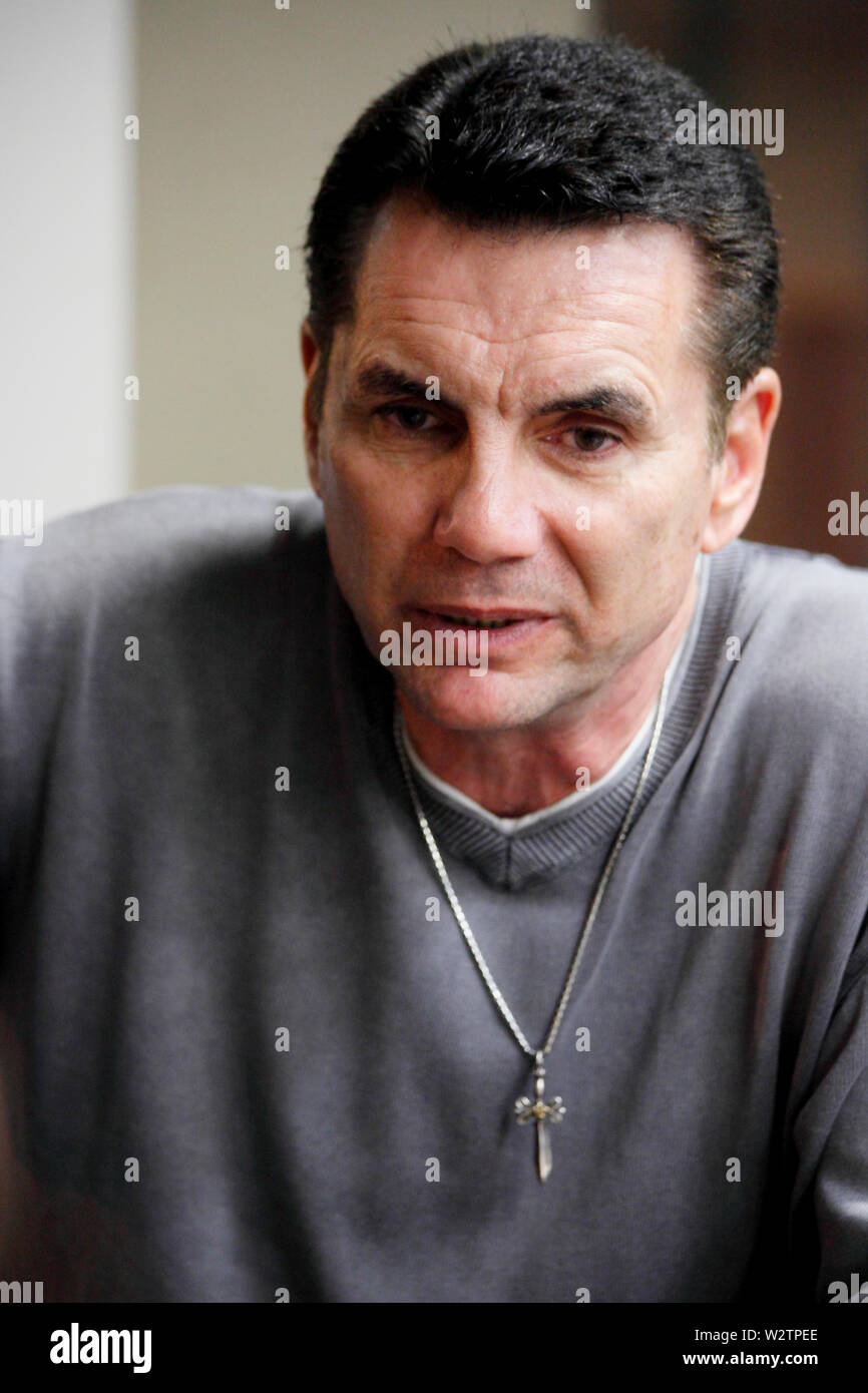 The Mafia is experiencing severe blows by informants in their own ranks cooperating with the authorities. Michael Franzese, a former mobster turned Minister Stock Photo