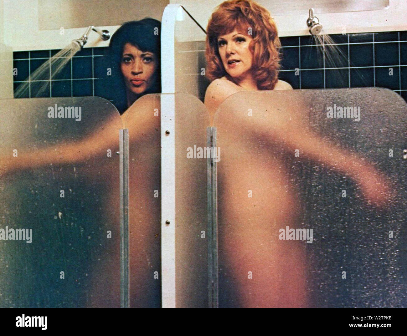 THE NATIONAL HEALTH 1973 Columbia Pictures film with Lynn Redgrave at right and Jumoke Debayo Stock Photo