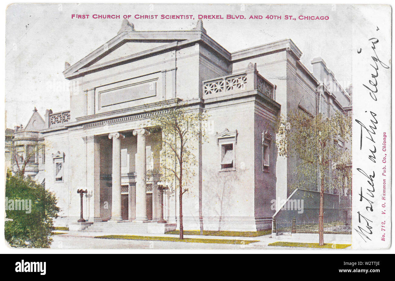 First church of christ the scientist Cut Out Stock Images & Pictures ...