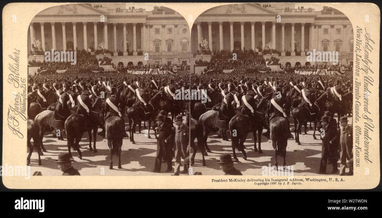 Inauguration crowd capitol building hi-res stock photography and images ...