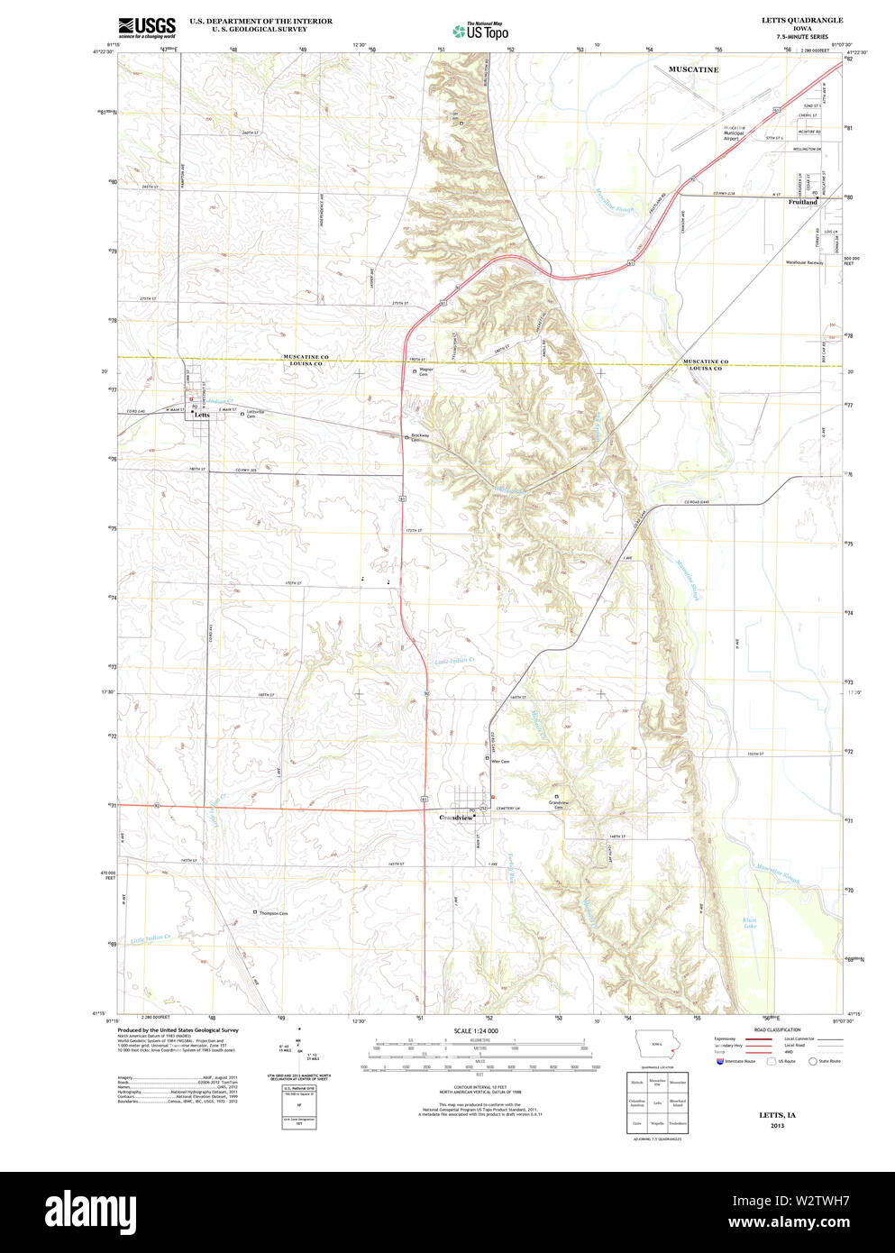 Letts map Cut Out Stock Images & Pictures Alamy