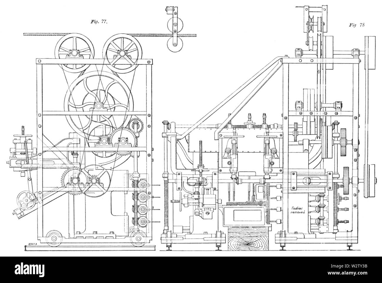 Forth Bridge (1890) Figs 77 and 78, Page 38 Stock Photo