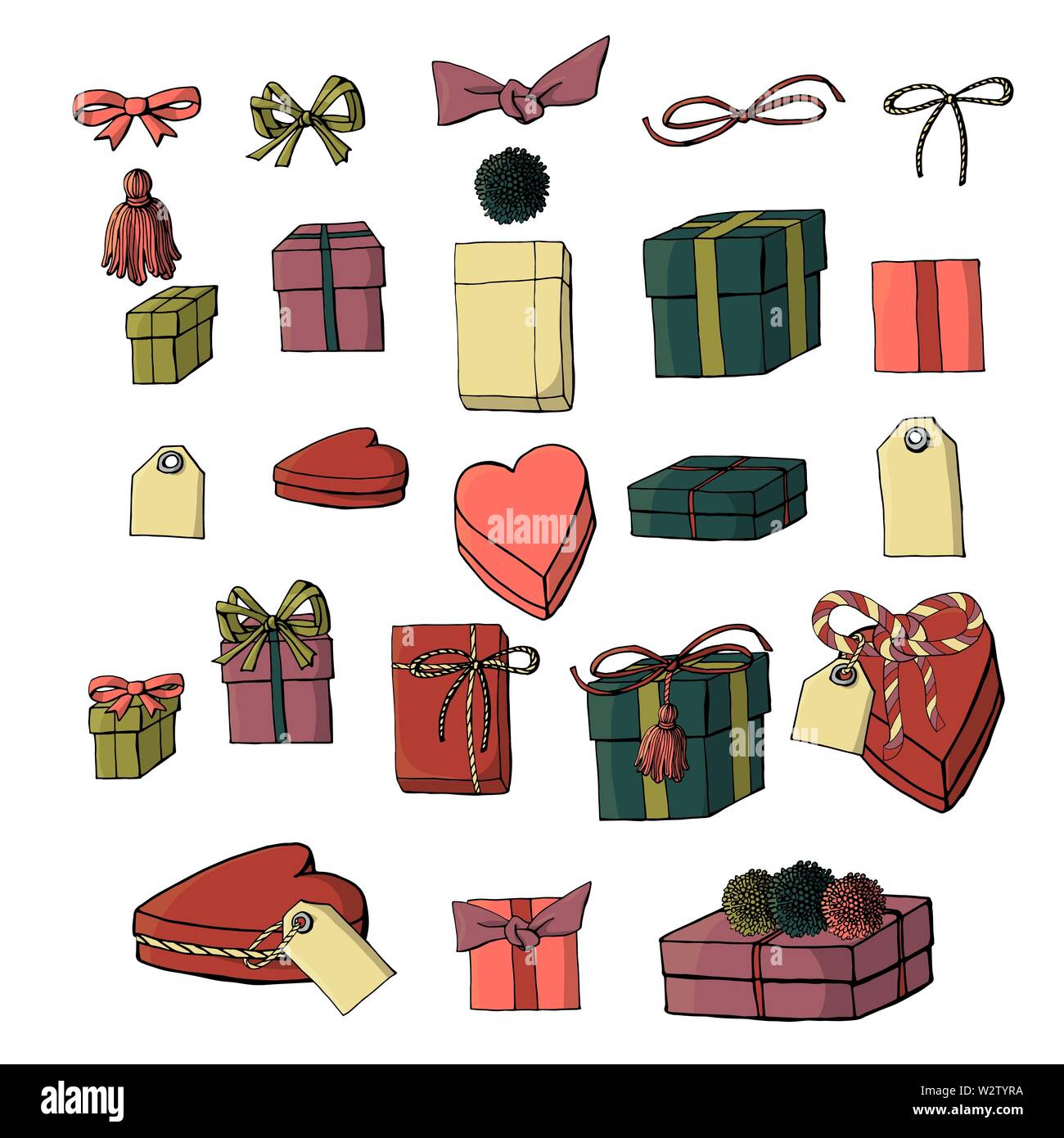 Wrapper for gift Stock Vector Images - Alamy