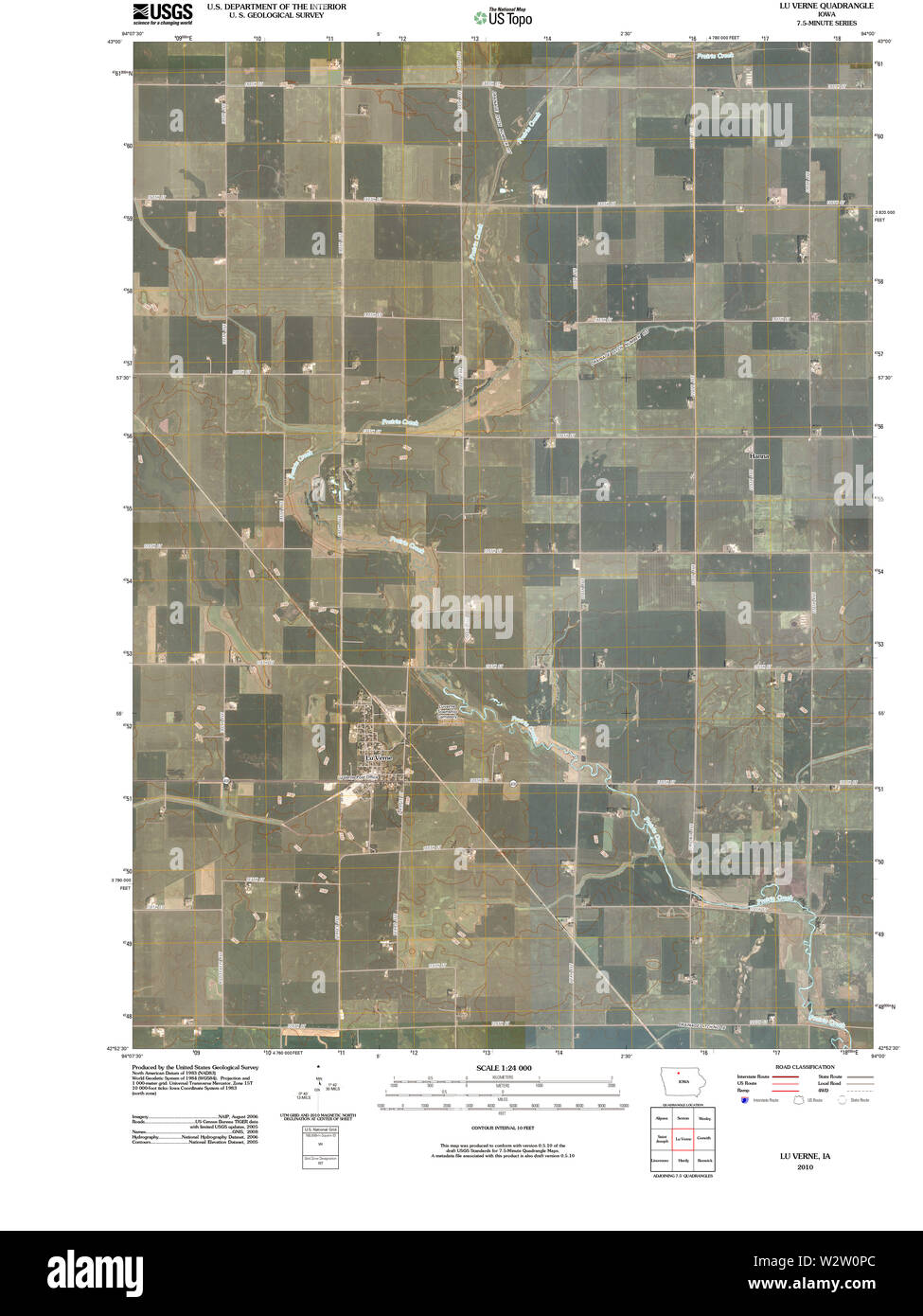 Lu verne iowa hires stock photography and images Alamy