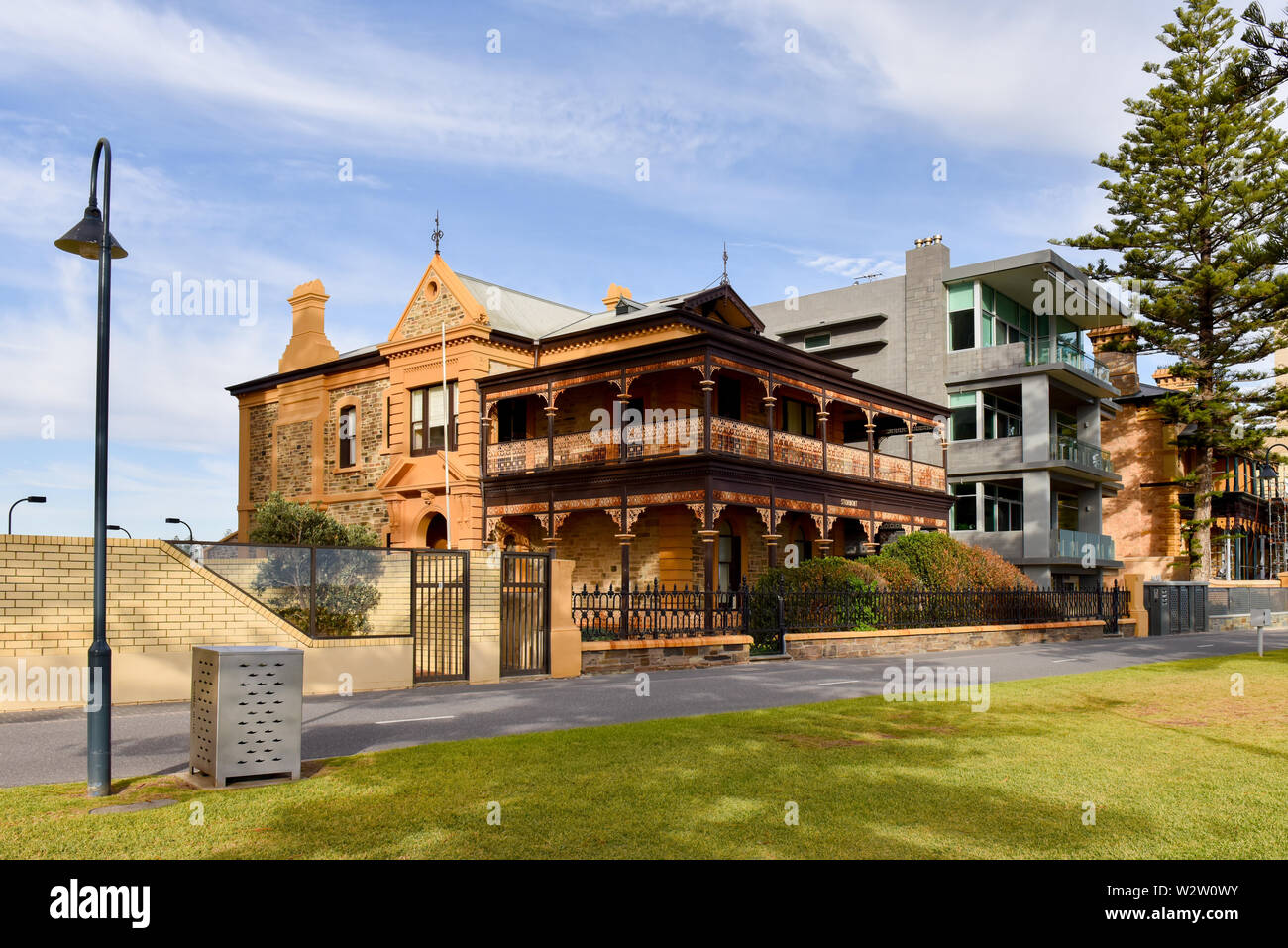 Famous historical Stormont House, Glenelg , Australia Stock Photo Alamy