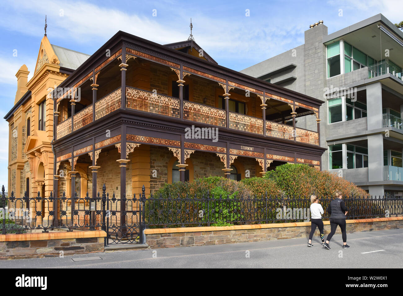 Famous historical Stormont House, Glenelg , Australia Stock Photo Alamy