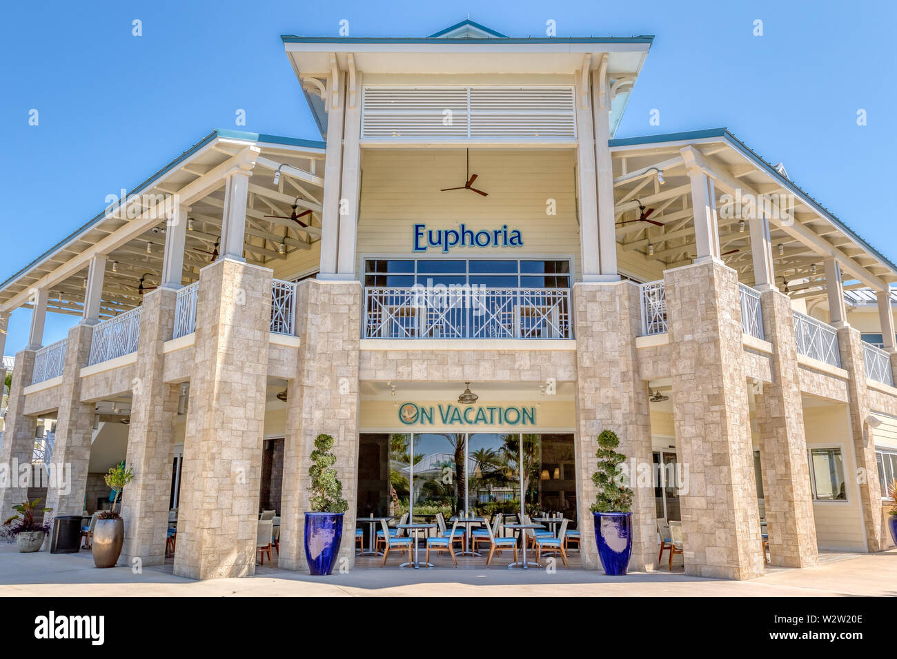 Margaritaville Resort Orlando, Florida. Euphoria restaurant and bar