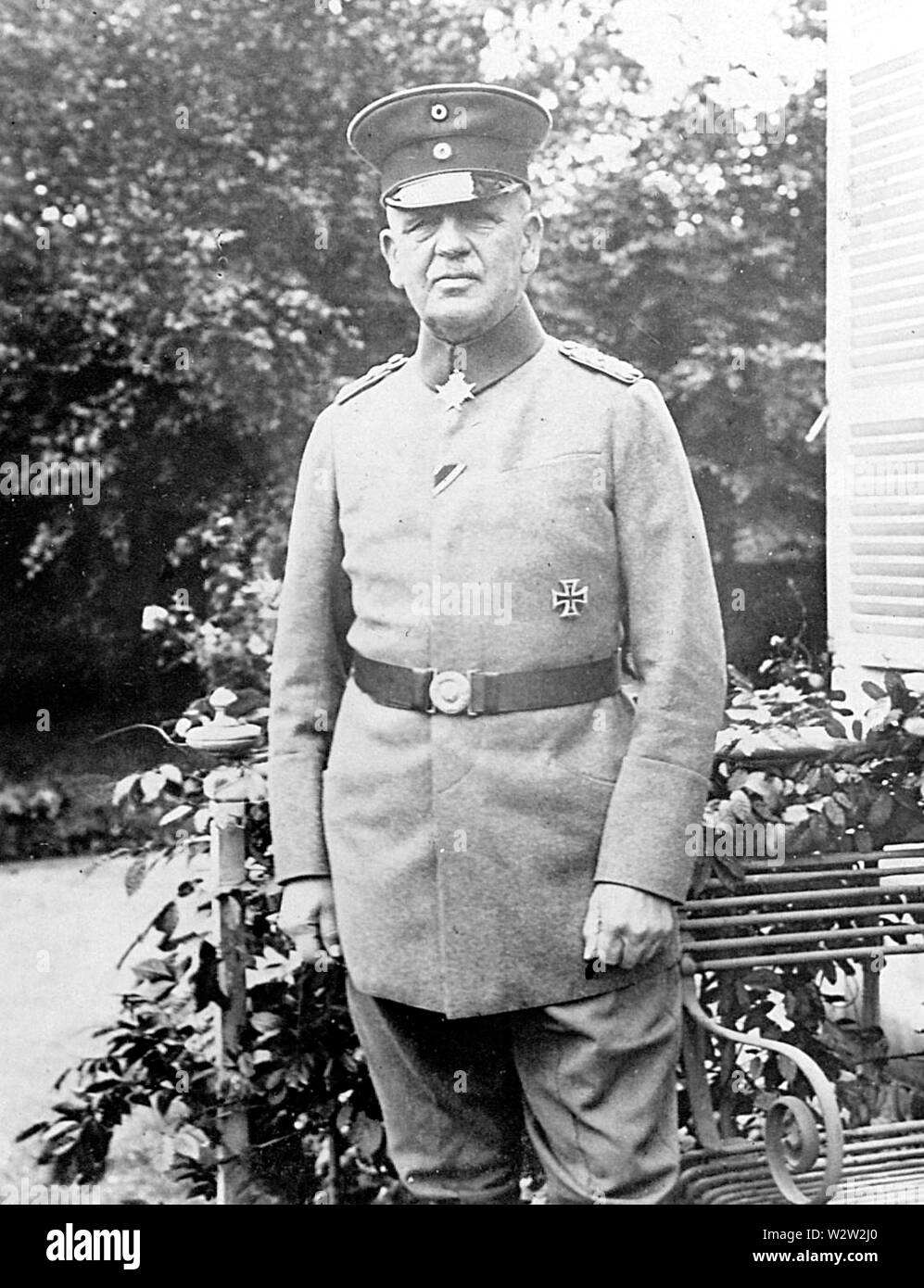 General der Infanterie Max von Boehn Stock Photo