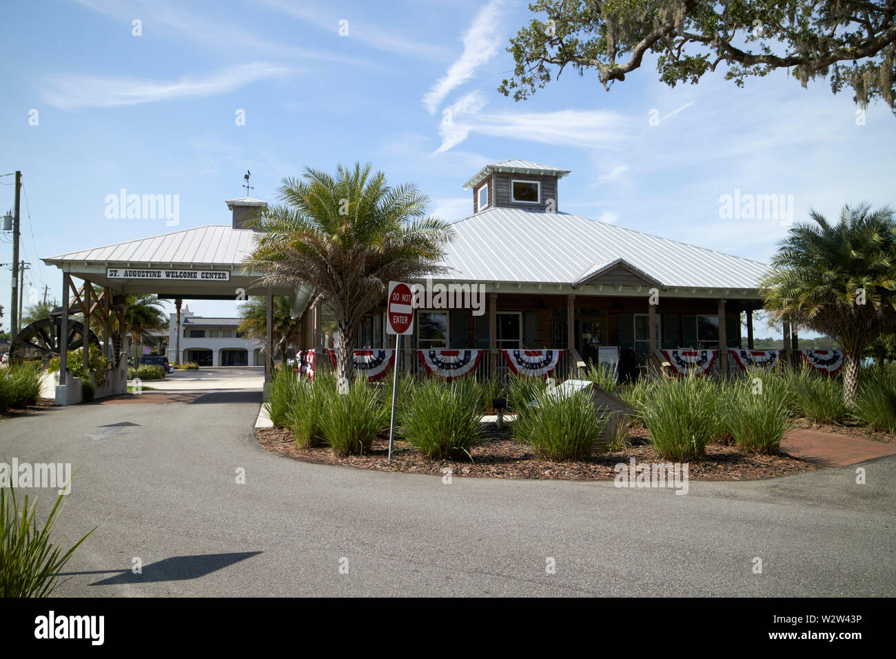 St Augustine welcome center saint augustine Florida USA United States of America Stock Photo