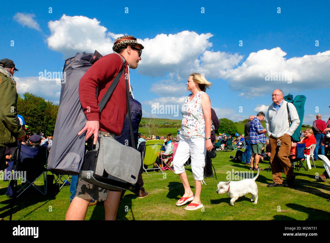 Wolverton folk and blues fair Stock Photos and Images
