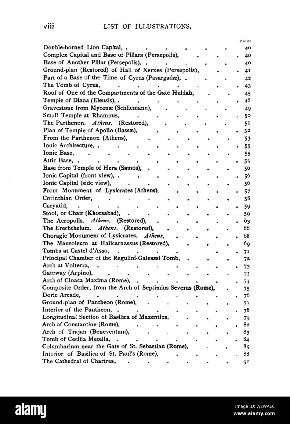 History of Art for Beginners Vol 3 Architecture 0 illus2 Stock Photo