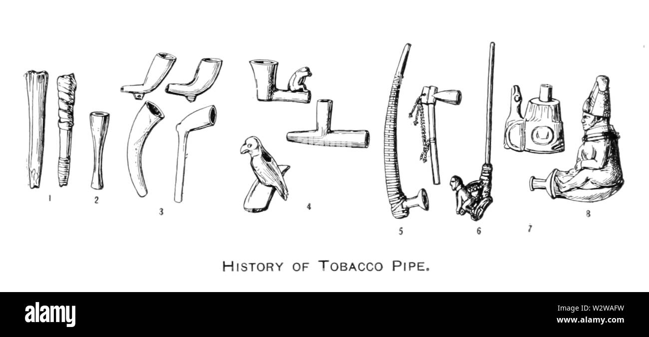 History of Inventions USNM 11 Tobacco Pipe Stock Photo Alamy
