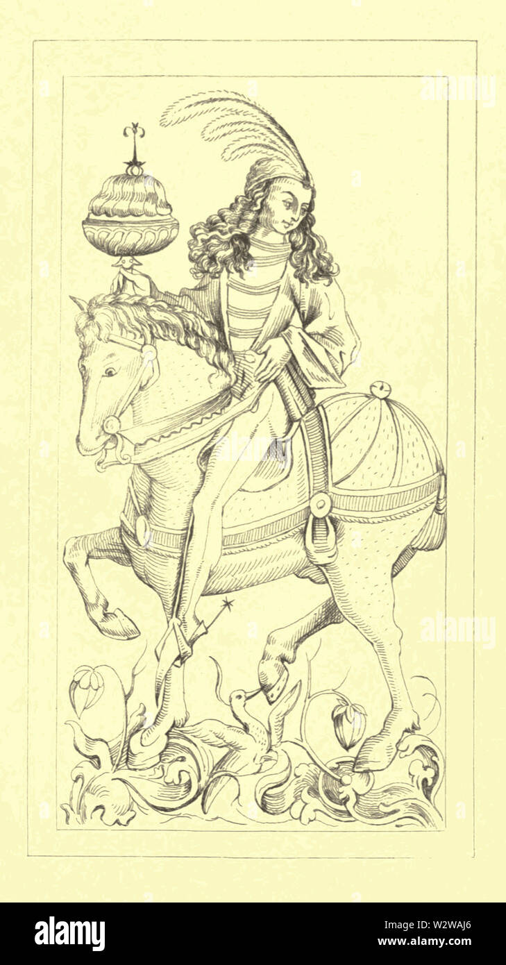 History of Playing Cards (1848) 30 Stock Photo Alamy