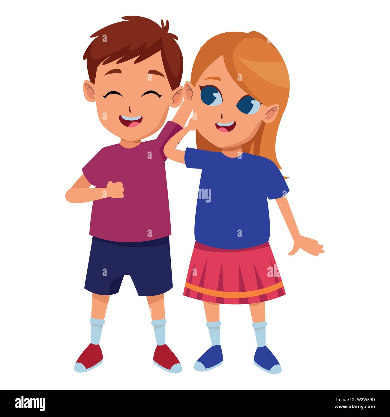 Kids friends playing and smiling cartoons Stock Vector Image & Art - Alamy Kids friends playing and smiling cartoons Stock Vector Image & Art - Alamy