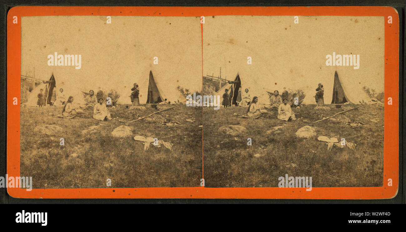 American indian camp hi-res stock photography and images - Alamy