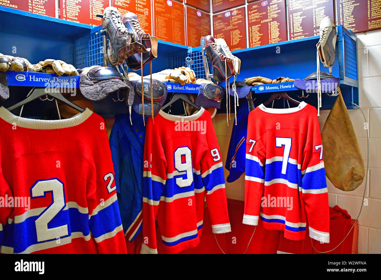 Maurice Richard Signed Habs White Jersey